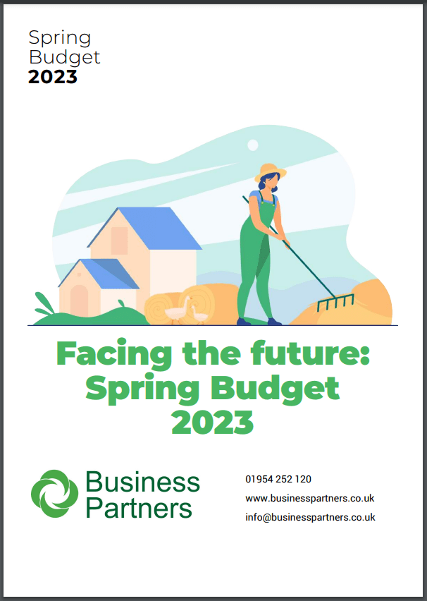 Cover - Spring Budget 2023